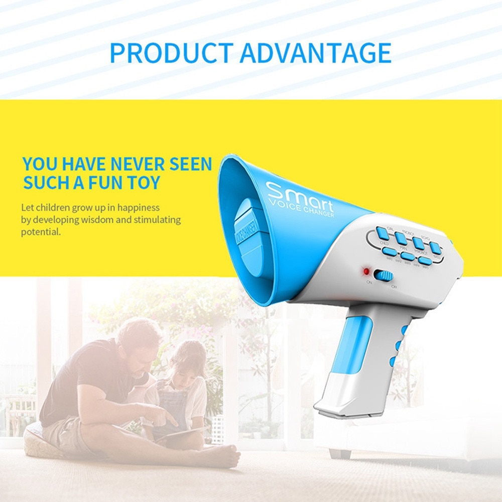 Loudspeaker 7 Different Voice Changers for Kids - Kid Loves Toys