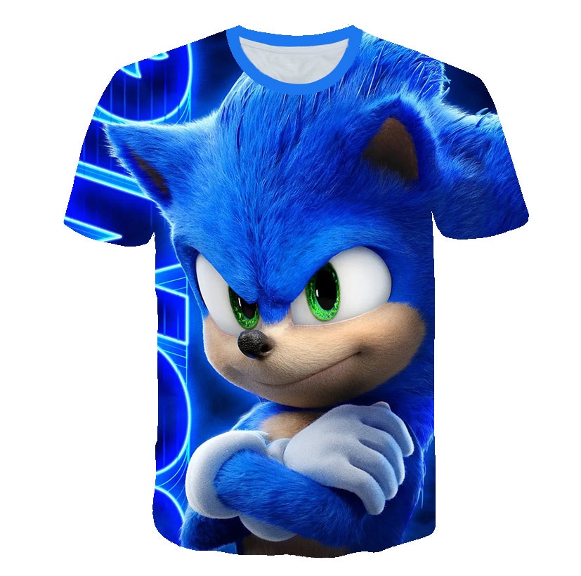 Sonic The Hedgehog T-Shirt for Kids - Kid Loves Toys