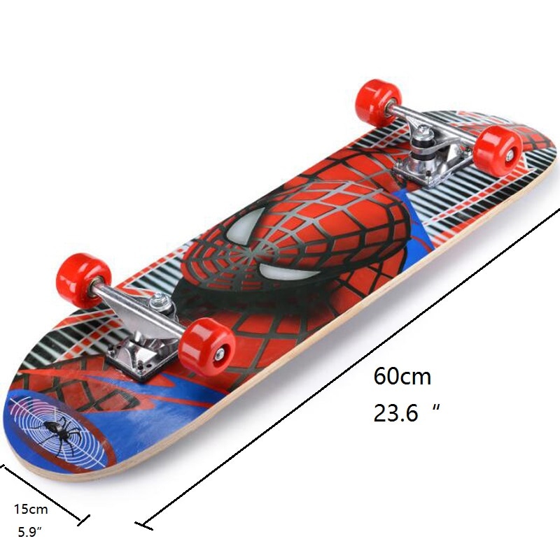 spiderman electric skateboard