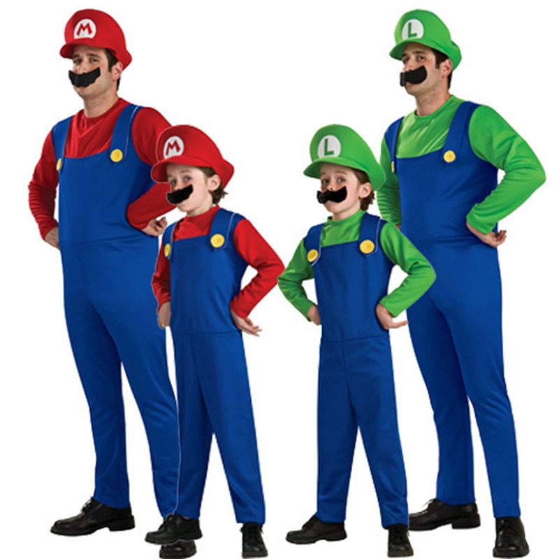 Super Mario Brothers Costume for Boys - Kid Loves Toys