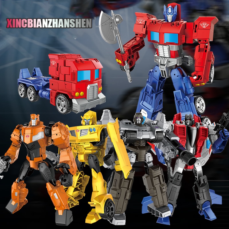 Transforming Metal Robot (5 Designs) Kid Loves Toys