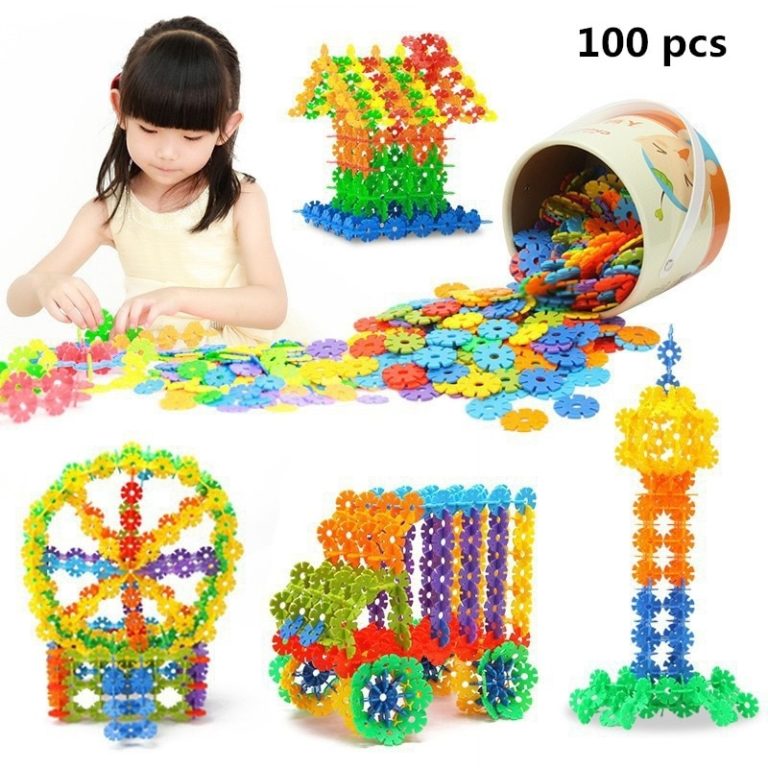 Snowflake Building Blocks For Kids Kid Loves Toys