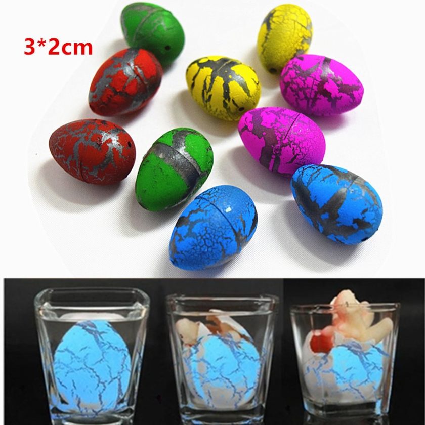 Cute Magic Hatching Growing Dinosaur Eggs (6 Pcs.) - Kid Loves Toys