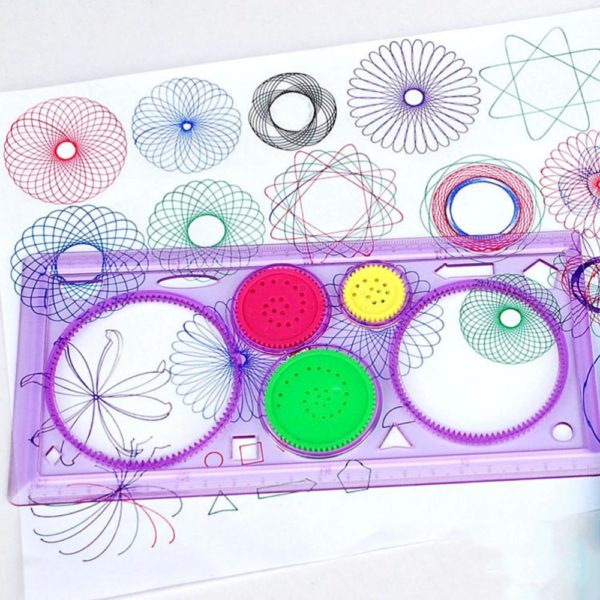 Spirograph Geometric Ruler Drafting Tools for Kids - Kid Loves Toys