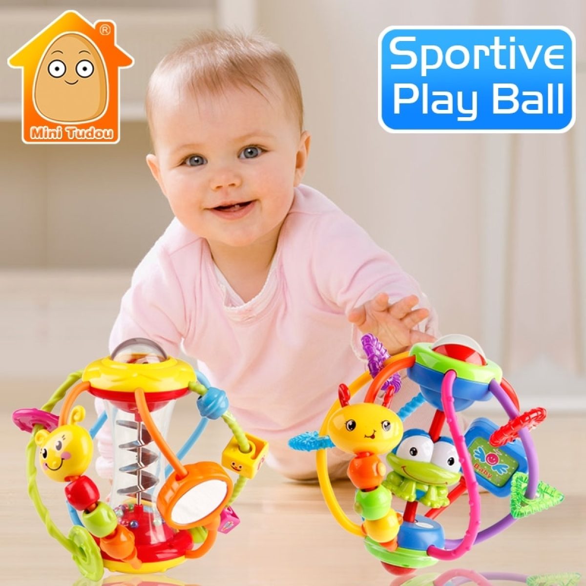 Baby rattle ball sales toy