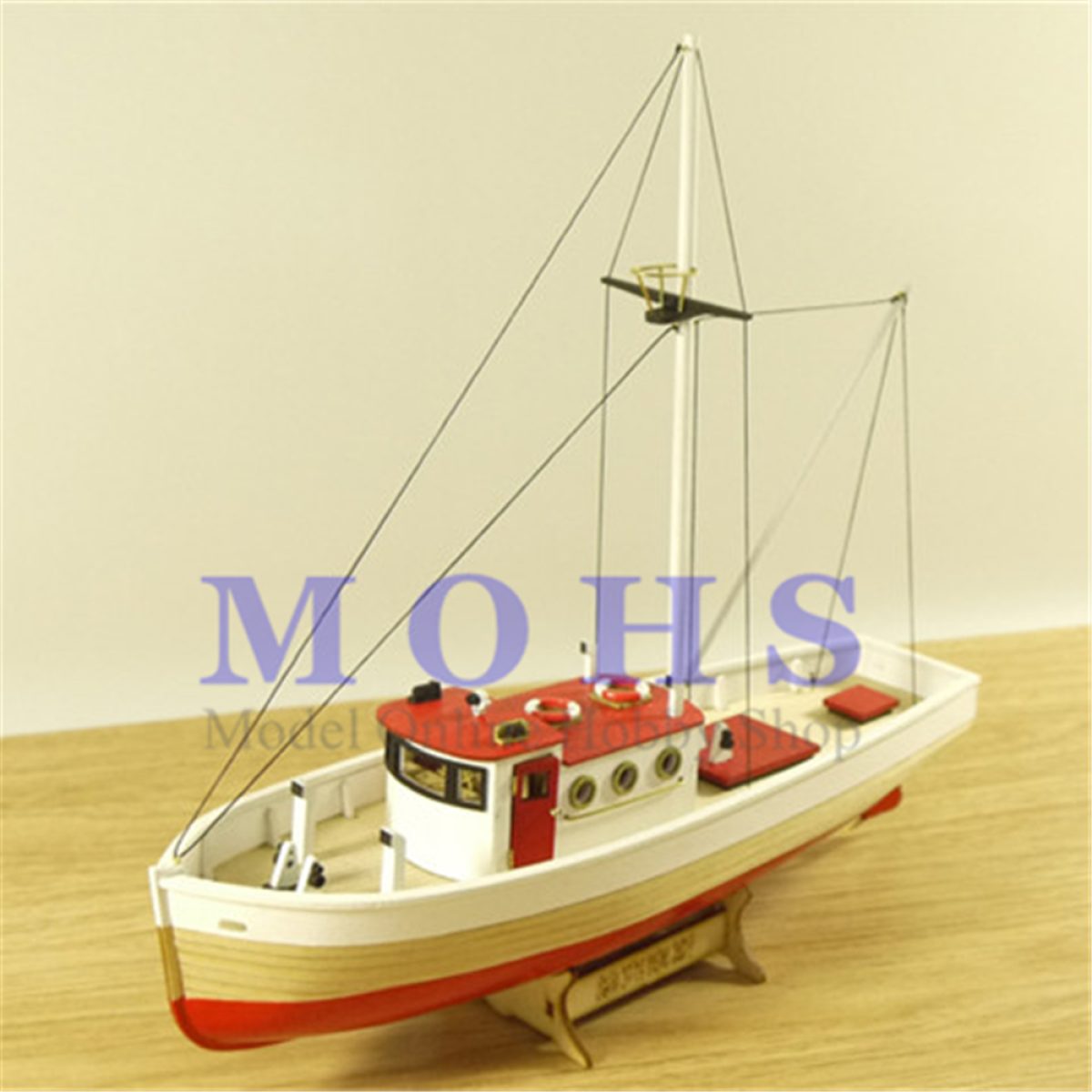 for:Video Production 1:50 Wooden Fishing Boat Static Kit Naxos Assembly Kit  Ship Model DIY Crafts