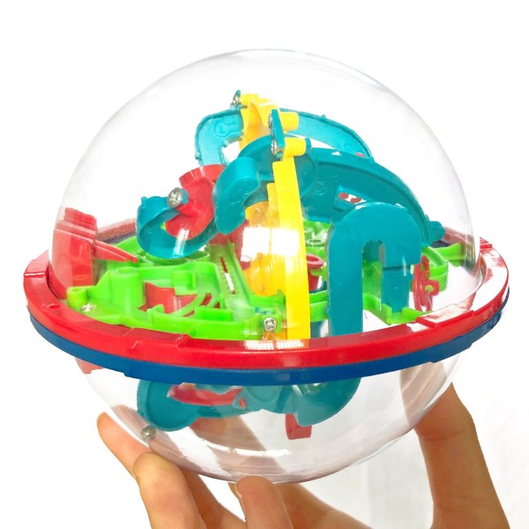 3D Intellect Puzzle Ball Maze Game for Children Kid Loves Toys