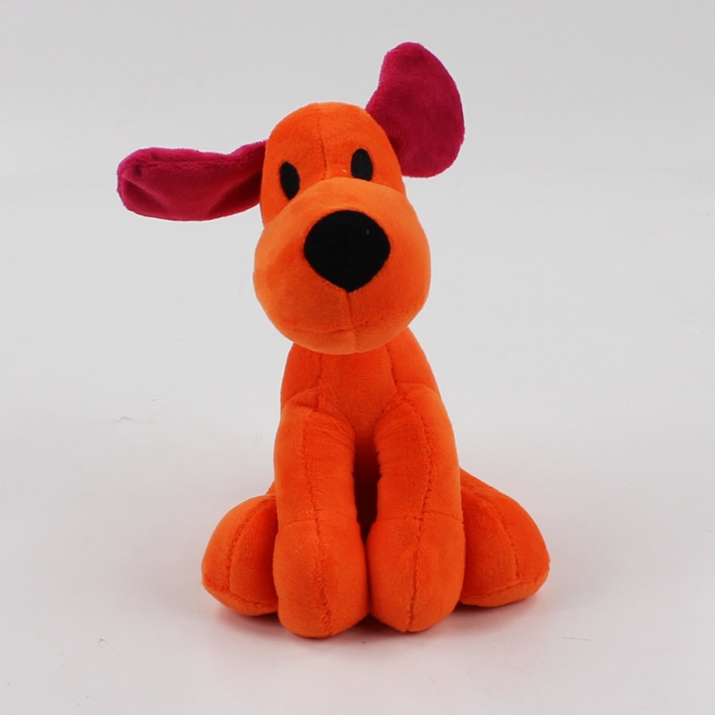 orange dog stuffed animal