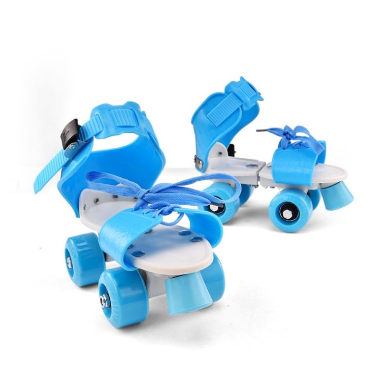 Adjustable Size 4Wheel Roller Skates for Kids Kid Loves Toys