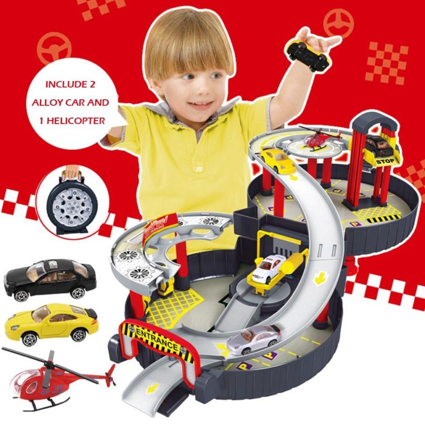 City Model Car Parking Set Toys - Kid Loves Toys