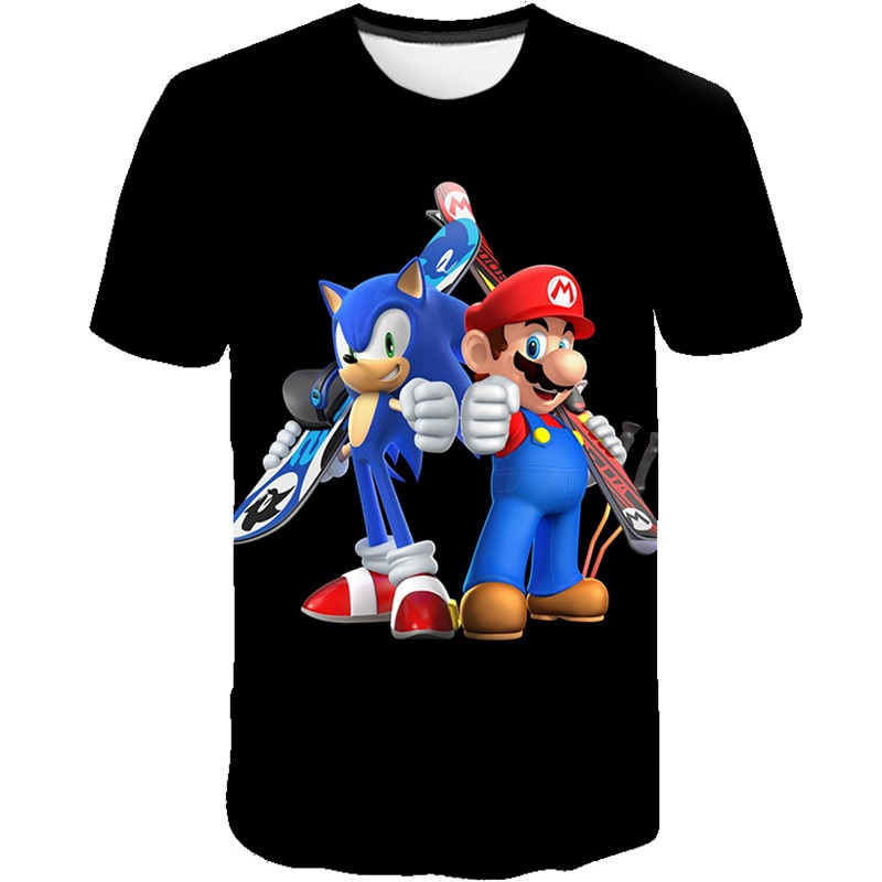 sonic the hedgehog shirt 4t