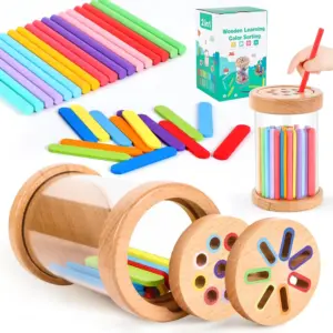 Educational Wooden Color Sorting Toys